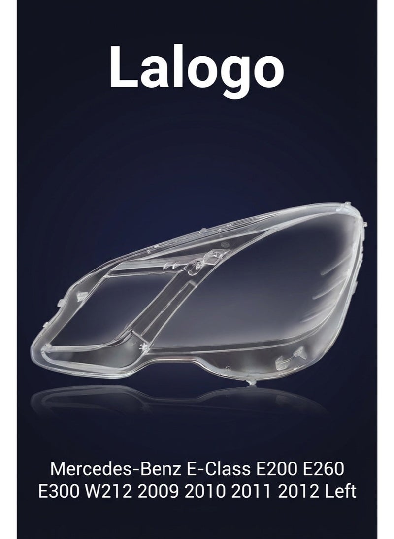 Headlight Lens Cover for Mercedes-Benz E-Class E200 E260 E300 E300 W212 2009 2010 2011 2012 Left-10902003L